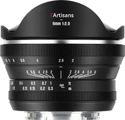 7Artisans 6mm F2 Fisheye