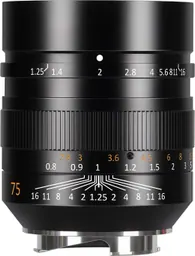 7Artisans M 75mm F1.25 II