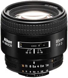 Nikon AF Nikkor 85mm f/1.8D