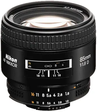 Nikon AF Nikkor 85mm f/1.8D