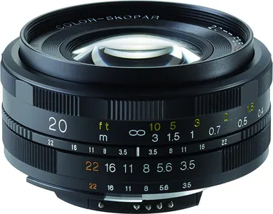 Voigtlander 20mm F3.5 Color Skopar SL II