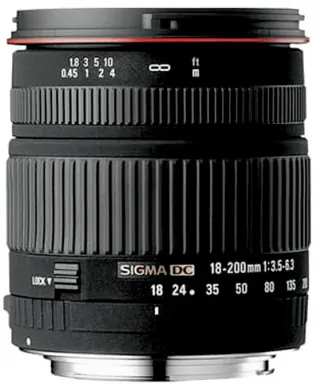 Sigma 18-200mm F3.5-6.3 DC