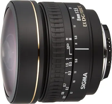 Sigma 8mm F3.5 EX DG Circular Fisheye