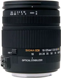 Sigma 18-125mm F3.8-5.6 DC OS HSM