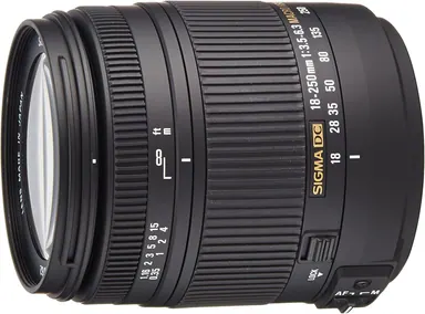 Sigma 18-250mm F3.5-6.3 DC Macro OS HSM