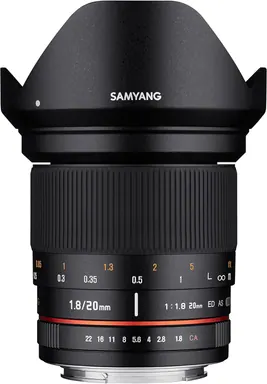 Samyang 20mm F1.8 ED AS UMC