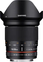 Samyang 20mm F1.8 ED AS UMC