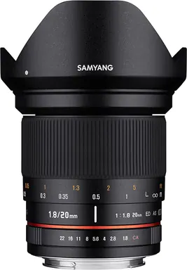Samyang 20mm F1.8 ED AS UMC