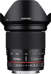 Samyang 20mm F1.8 ED AS UMC