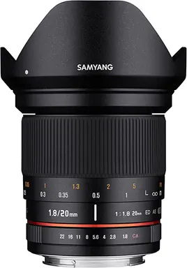 Samyang 20mm F1.8 ED AS UMC