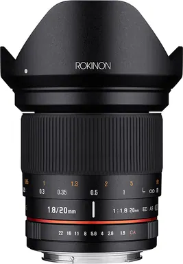 Samyang / Rokinon 20mm F1.8 ED AS UMC