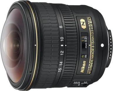 Nikon AF-S Nikkor Fisheye 8-15mm F3.5-4.5E ED