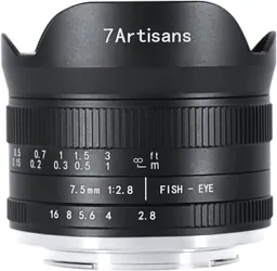 7artisans 7.5mm F2.8 Fisheye