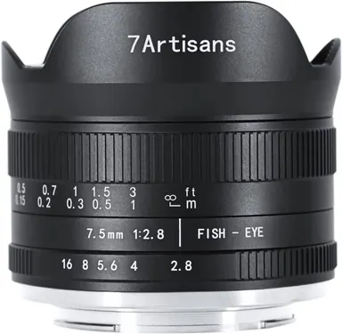 7artisans 7.5mm F2.8 Fisheye