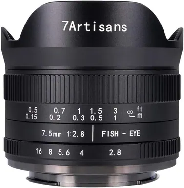 7artisans 7.5mm F2.8 Fisheye
