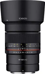 Samyang / Rokinon MF 85mm F1.4 Z