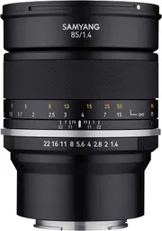 Samyang MF 85mm F1.4 Mk2 / Rokinon MF 85mm F1.4 II