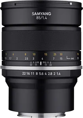 Samyang MF 85mm F1.4 Mk2 / Rokinon MF 85mm F1.4 II