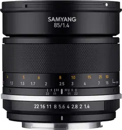 Samyang MF 85mm F1.4 Mk2 / Rokinon MF 85mm F1.4 II