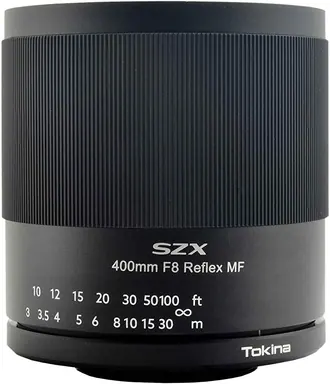Tokina SZX Super Tele 400mm F8 Reflex MF