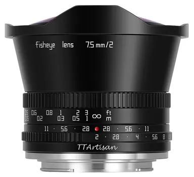 TTArtisan 7.5mm f/2 Fisheye