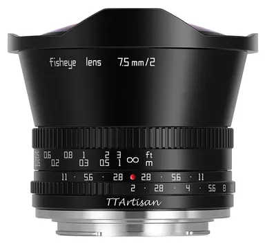 TTArtisan 7.5mm f/2 Fisheye