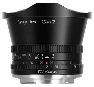 TTArtisan 7.5mm f/2 Fisheye