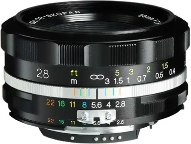 Voigtlander 28mm F2.8 Color Skopar SL II