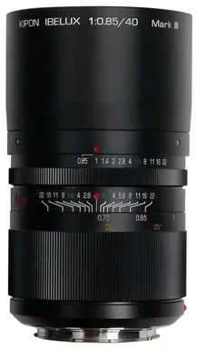 KIPON Ibelux 40mm f/0.85 Mark III