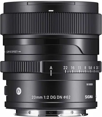 Sigma 20mm F2.0 DG DN | Contemporary