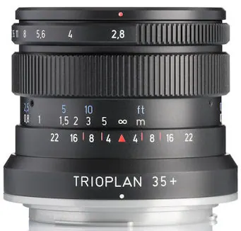 Meyer-Optik Gorlitz Trioplan 35mm f/2.8 II