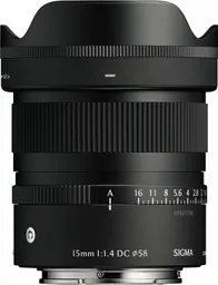 Sigma 15mm F1.4 DC Contemporary