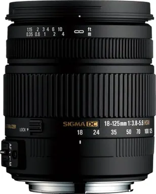 Sigma 18-125mm F3.8-5.6 DC HSM