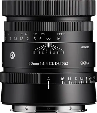 Sigma 50mm F1.4 CL DG | Contemporary